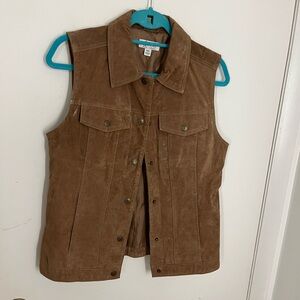 Suede Vest by Denim + Company